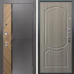 Входная дверь Аргус ЛЮКС 3К Фуриоса + Мишель Ларче светлый