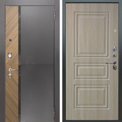 Входная дверь Аргус ЛЮКС 3К Фуриоса + Скиф Дуб филадельфия крем