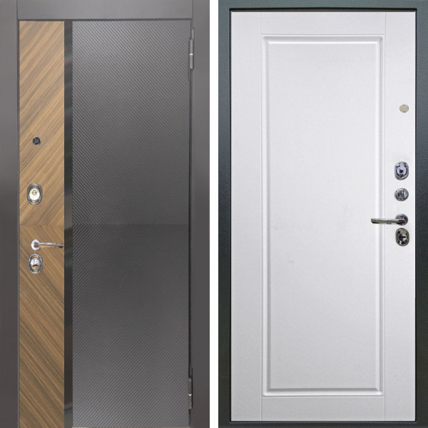 Входная дверь Аргус ЛЮКС 3К Фуриоса + Тревор Софт милк