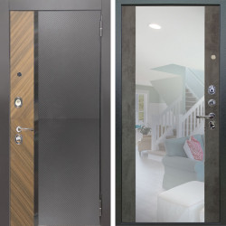 Входная дверь Аргус ЛЮКС 3К Фуриоса + Вояж Светлый бетон