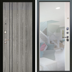 Входная дверь Аргус ЛЮКС 3К Гейджи Орех мраморный + Магнум Софт милк