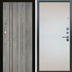 Входная дверь Аргус ЛЮКС 3К Гейджи Орех мраморный + Под покраску