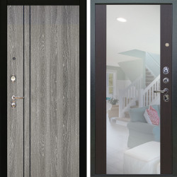 Входная дверь Аргус ЛЮКС 3К Гейджи Орех мраморный + Вояж Венге