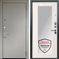 Входная дверь Аргус ЛЮКС 3К Корсо Силк флай + Милли Ларче светлый