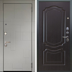 Входная дверь Аргус ЛЮКС 3К Корсо Силк флай + Мишель Венге