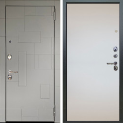 Входная дверь Аргус ЛЮКС 3К Корсо Силк флай + Под покраску