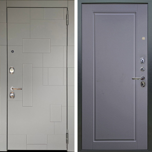 Входная дверь Аргус ЛЮКС 3К Корсо Силк флай + Тревор Силк маус