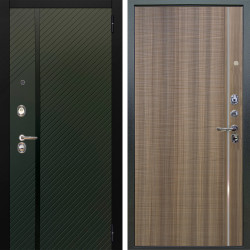 Входная дверь Аргус ЛЮКС 3К Ланцет Олива софт + Гауда Керамика