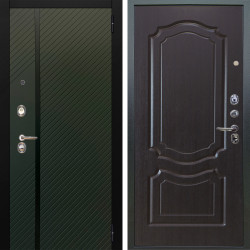 Входная дверь Аргус ЛЮКС 3К Ланцет Олива софт + Мишель Венге