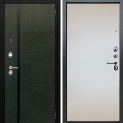 Входная дверь Аргус ЛЮКС 3К Ланцет Олива софт + Под покраску