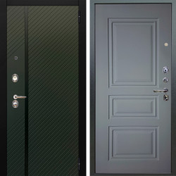 Входная дверь Аргус ЛЮКС 3К Ланцет Олива софт + Скиф Силк маус