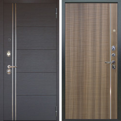 Входная дверь Аргус ЛЮКС 3К Лофт Венге горизонт + Гауда Керамика