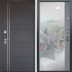 Входная дверь Аргус ЛЮКС 3К Лофт Венге горизонт + Магнум Силк маус