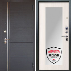 Входная дверь Аргус ЛЮКС 3К Лофт Венге горизонт + Милли Ларче светлый