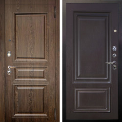 Входная дверь Аргус ЛЮКС 3К Магистр Дуб кантри + Элион Горький шоколад