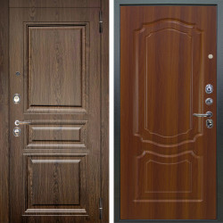 Входная дверь Аргус ЛЮКС 3К Магистр Дуб кантри + Мишель Дуб рустикальный