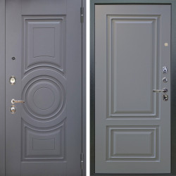 Входная дверь Аргус ЛЮКС 3К Могадиш Силк флай + Элион Силк маус