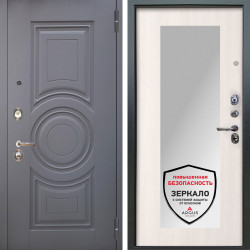 Входная дверь Аргус ЛЮКС 3К Могадиш Силк флай + Милли Ларче светлый