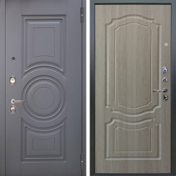 Входная дверь Аргус ЛЮКС 3К Могадиш Силк флай + Мишель Ларче светлый