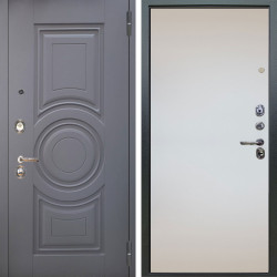 Входная дверь Аргус ЛЮКС 3К Могадиш Силк флай + Под покраску