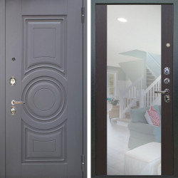 Входная дверь Аргус ЛЮКС 3К Могадиш Силк флай + Вояж Венге