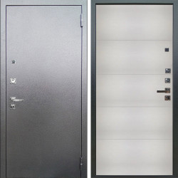 Входная дверь Аргус ЛЮКС 3К ПРО Люкс 3к Про металл Антик серебро + Агат Вельвет белый горизонт