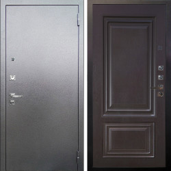 Входная дверь Аргус ЛЮКС 3К ПРО Люкс 3к Про металл Антик серебро + Элион Горький шоколад