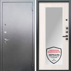 Входная дверь Аргус ЛЮКС 3К ПРО Люкс 3к Про металл Антик серебро + Милли Ларче светлый