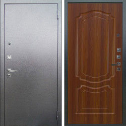 Входная дверь Аргус ЛЮКС 3К ПРО Люкс 3к Про металл Антик серебро + Мишель Дуб рустикальный