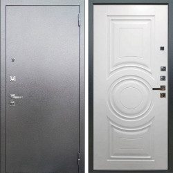 Входная дверь Аргус ЛЮКС 3К ПРО Люкс 3к Про металл Антик серебро + Могадиш Софт милк