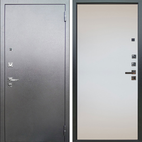 Входная дверь Аргус ЛЮКС 3К ПРО Люкс 3к Про металл Антик серебро + Под покраску