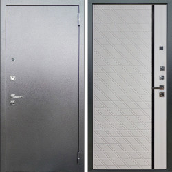 Входная дверь Аргус ЛЮКС 3К ПРО Люкс 3к Про металл Антик серебро + Тори Софт милк