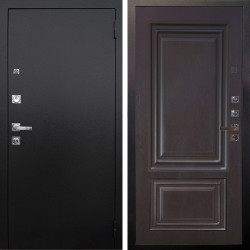 Входная дверь Аргус ЛЮКС 3К ПРО Люкс 3к Про металл Черный шелк + Элион Горький шоколад
