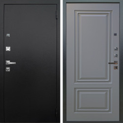 Входная дверь Аргус ЛЮКС 3К ПРО Люкс 3к Про металл Черный шелк + Элион Силк маус