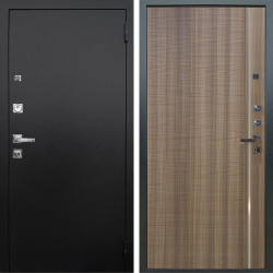Входная дверь Аргус ЛЮКС 3К ПРО Люкс 3к Про металл Черный шелк + Гауда Керамика