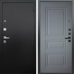 Входная дверь Аргус ЛЮКС 3К ПРО Люкс 3к Про металл Черный шелк + Скиф Силк маус