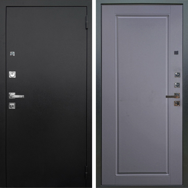 Входная дверь Аргус ЛЮКС 3К ПРО Люкс 3к Про металл Черный шелк + Тревор Силк маус