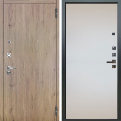 Входная дверь Аргус ЛЮКС 3К ПРО Элегант Рустик соломенный + Под покраску