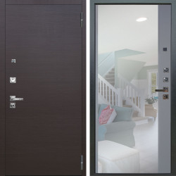 Входная дверь Аргус ЛЮКС 3К ПРО Элегант Венге горизонт + Магнум Силк маус