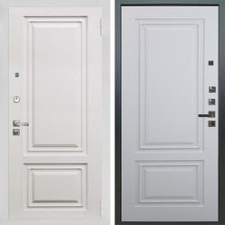 Входная дверь Аргус ЛЮКС 3К ПРО Элион мвр белый + Элион Софт милк