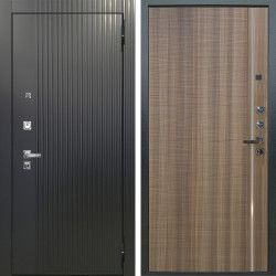 Входная дверь Аргус ЛЮКС 3К ПРО Фрейда Черный кварц + Гауда Керамика