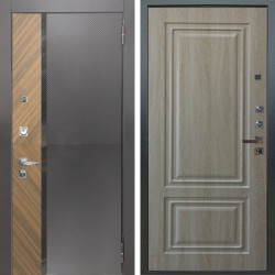 Входная дверь Аргус ЛЮКС 3К ПРО Фуриоса + Элион Дуб филадельфия крем