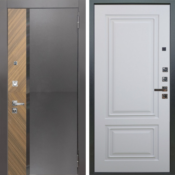 Входная дверь Аргус ЛЮКС 3К ПРО Фуриоса + Элион Софт милк