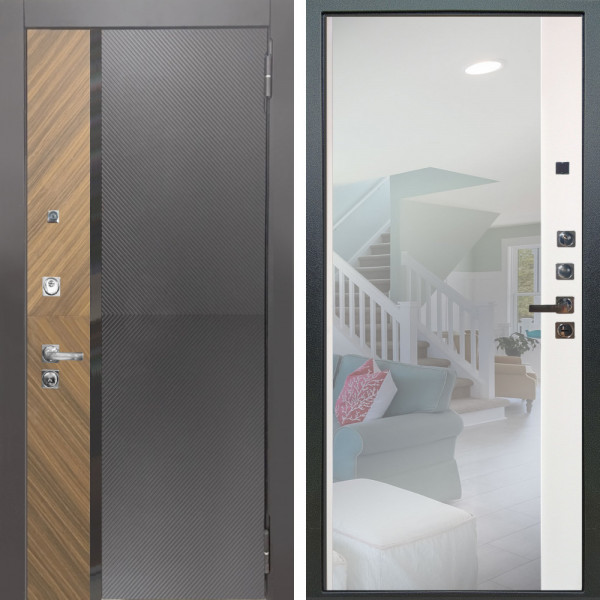 Входная дверь Аргус ЛЮКС 3К ПРО Фуриоса + Магнум Софт милк