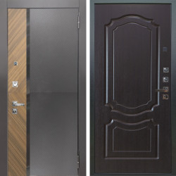 Входная дверь Аргус ЛЮКС 3К ПРО Фуриоса + Мишель Венге