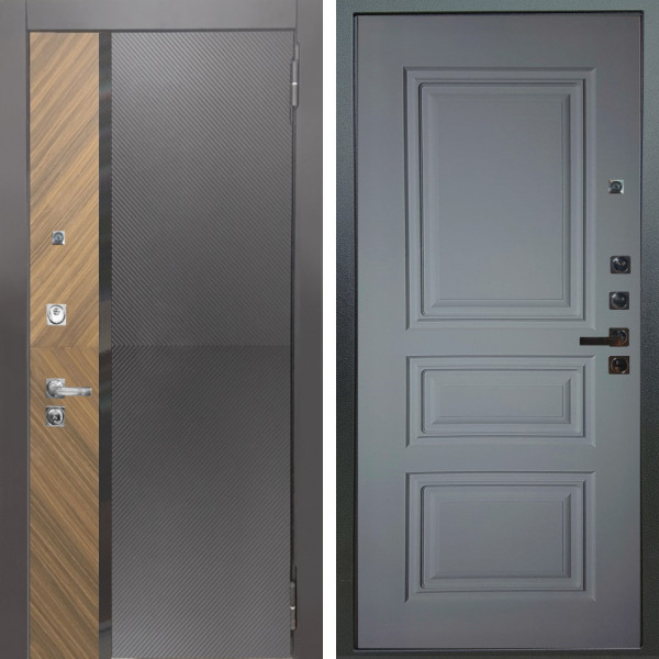 Входная дверь Аргус ЛЮКС 3К ПРО Фуриоса + Скиф Силк маус