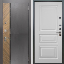 Входная дверь Аргус ЛЮКС 3К ПРО Фуриоса + Скиф Софт милк