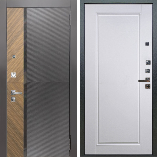 Входная дверь Аргус ЛЮКС 3К ПРО Фуриоса + Тревор Софт милк