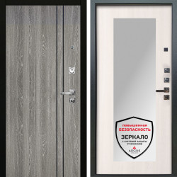 Входная дверь Аргус ЛЮКС 3К ПРО Гейджи Орех мраморный + Милли Ларче светлый