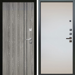 Входная дверь Аргус ЛЮКС 3К ПРО Гейджи Орех мраморный + Под покраску